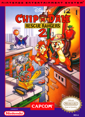 Chip n Dale Rescue Rangers 2 - Nintendo NES