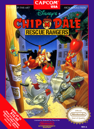Chip n Dale Rescue Rangers - Nintendo NES
