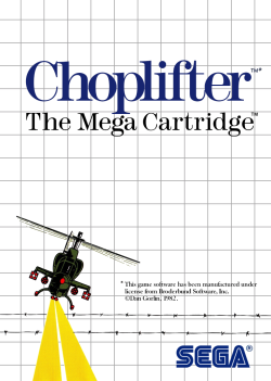 Choplifter! - Sega Master System