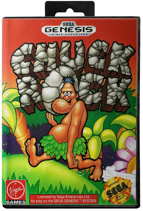 Chuck Rock - Sega Genesis