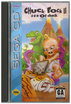 Chuck Rock II Son of Chuck - Sega CD