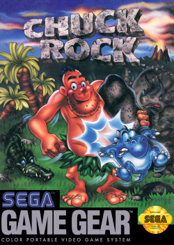 Chuck Rock- Sega Game Gear
