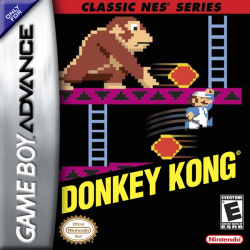 Donkey Kong Classic NES Series - Nintendo Gameboy Advance