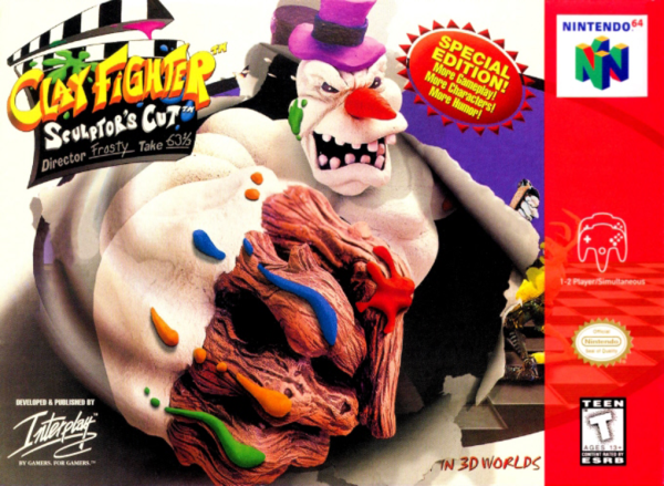 Clay Fighter Sculptors Cut - Nintendo 64