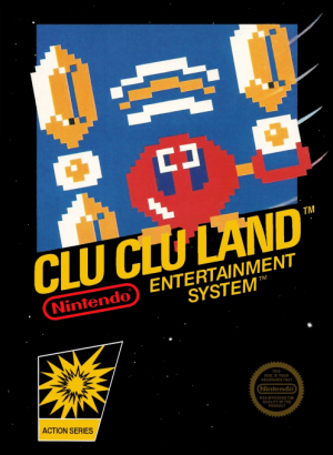 Clu Clu Land - Nintendo NES