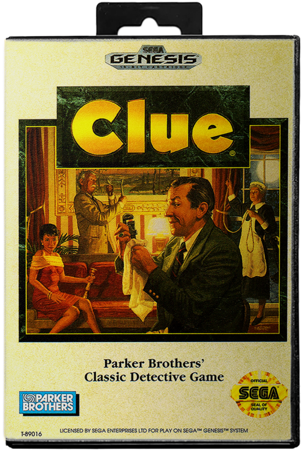 Clue - Sega Genesis