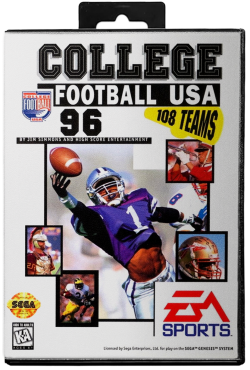 College Football USA 96 - Sega Genesis