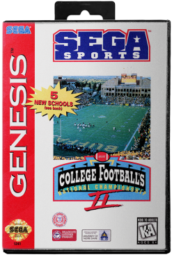 College Football's National Championship II - Sega Genesis