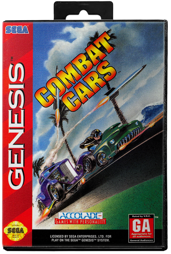 Combat Cars - Sega Genesis