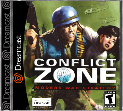 Conflict Zone Modern War Strategy - Sega Dreamcast