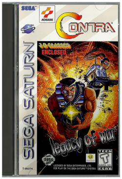 Contra Legacy of War - Sega Saturn