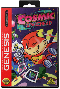Cosmic Spacehead - Sega Genesis