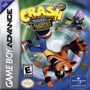 Crash Bandicoot 2 N-tranced - Nintendo Gameboy Advance