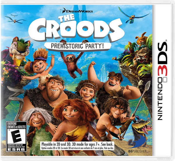 The Croods: Prehistoric Party - Nintendo 3ds