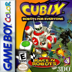 Cubix Robots for Everyone Race N Robots - Nintendo Gameboy Color