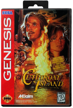 Cutthroat Island - Sega Genesis