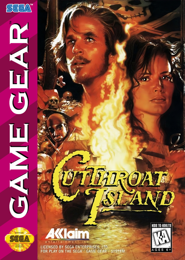 Cutthroat Island- Sega Game Gear