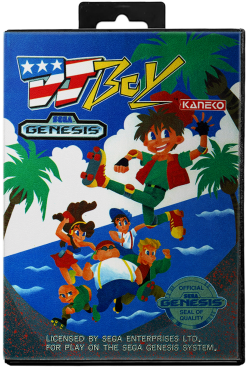 DJ Boy - Sega Genesis