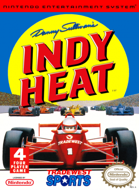 Danny Sullivans Indy Heat - Nintendo NES