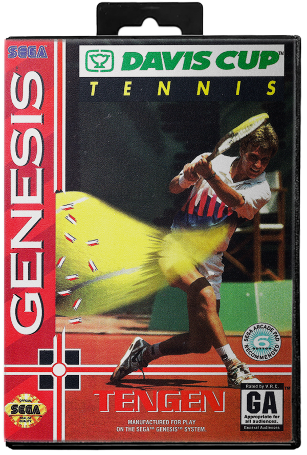 Davis Cup World Tour Tennis - Sega Genesis