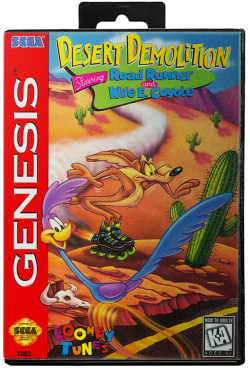 Desert Demolition - Sega Genesis