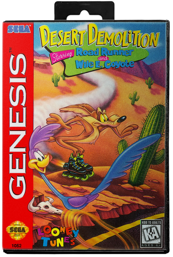 Desert Demolition - Sega Genesis