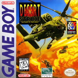 Desert Strike Return to the Gulf - Nintendo Gameboy