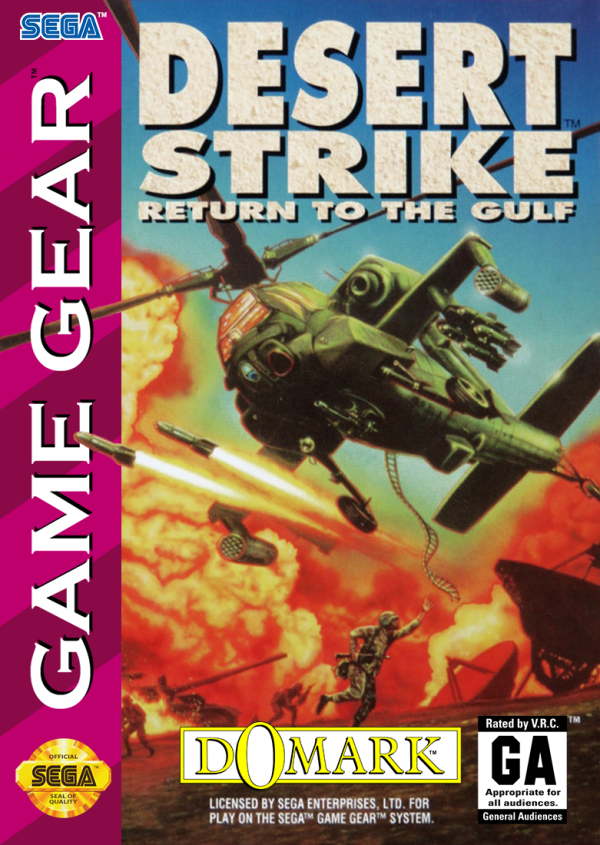 Desert Strike Return to the Gulf- Sega Game Gear