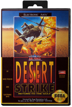 Desert Strike Return to the Gulf - Sega Genesis