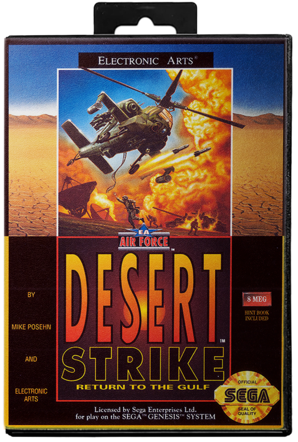 Desert Strike Return to the Gulf - Sega Genesis
