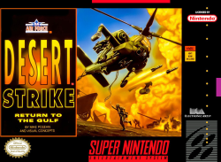 Desert Strike Return to the Gulf - Super Nintendo