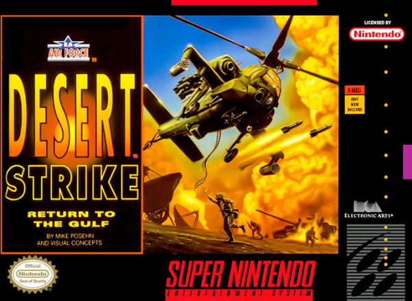 Desert Strike Return to the Gulf - Super Nintendo