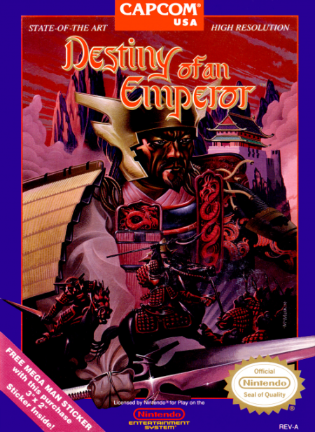 Destiny of an Emperor - Nintendo NES