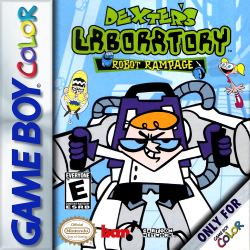 Dexter's Laboratory Robot Rampage - Nintendo Gameboy Color