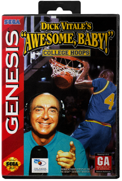 Dick Vitale's Awesome Baby College Hoops - Sega Genesis