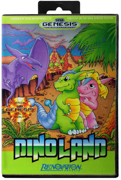 Dino Land - Sega Genesis