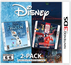 Frozen & Big Hero 6 Disney 2 Pack - Nintendo 3ds