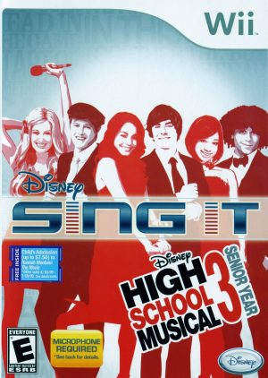 Disney Sing It High School Musical 3 - Nintendo Wii