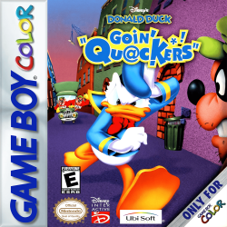 Donald Duck Going Quackers - Nintendo Gameboy Color