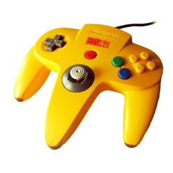 Donkey Kong 64 Yellow Banana Nintendo 64 Controller