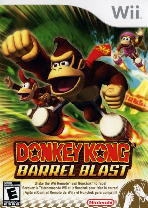 Donkey Kong Barrel Blast - Nintendo Wii