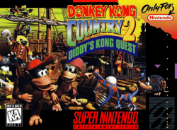 Donkey Kong Country 2 - Super Nintendo