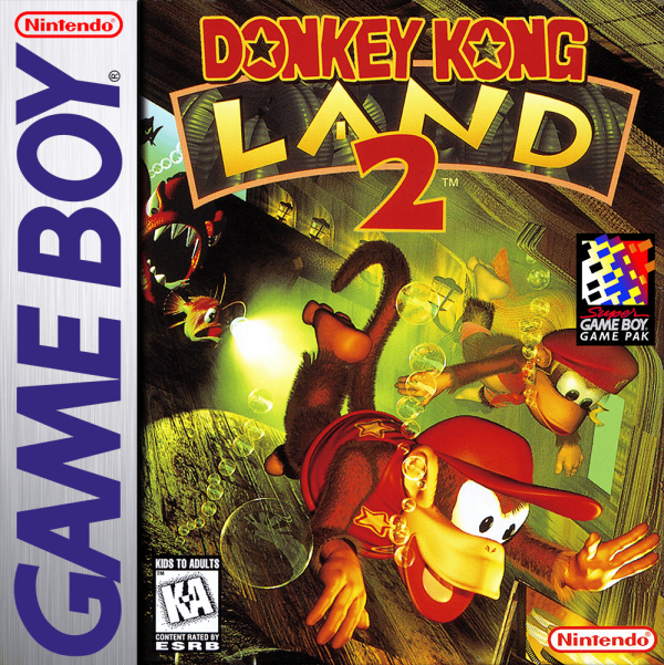 Donkey Kong Land 2 - Nintendo Gameboy