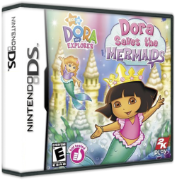 Dora the Explorer Dora Saves the Mermaids - Nintendo DS