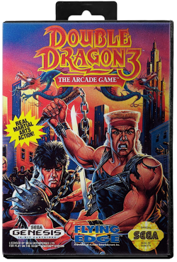 Double Dragon III The Arcade Game - Sega Genesis