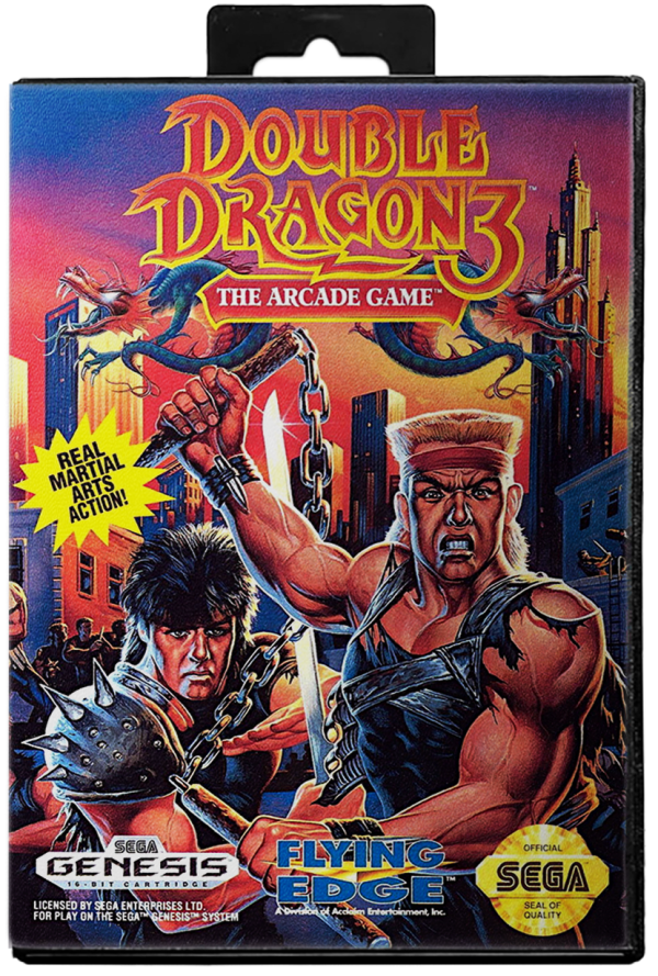 Double Dragon III The Arcade Game - Sega Genesis