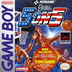 Double Dribble 5 on 5 - Nintendo Gameboy