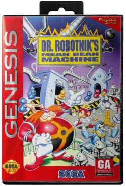 Dr Robotnik's Mean Bean Machine - Sega Genesis