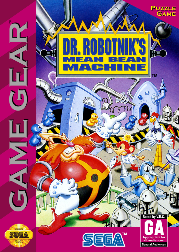 Dr Robotnik's Mean Bean Machine- Sega Game Gear