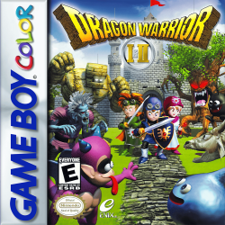 Dragon Warrior I and II - Nintendo Gameboy Color